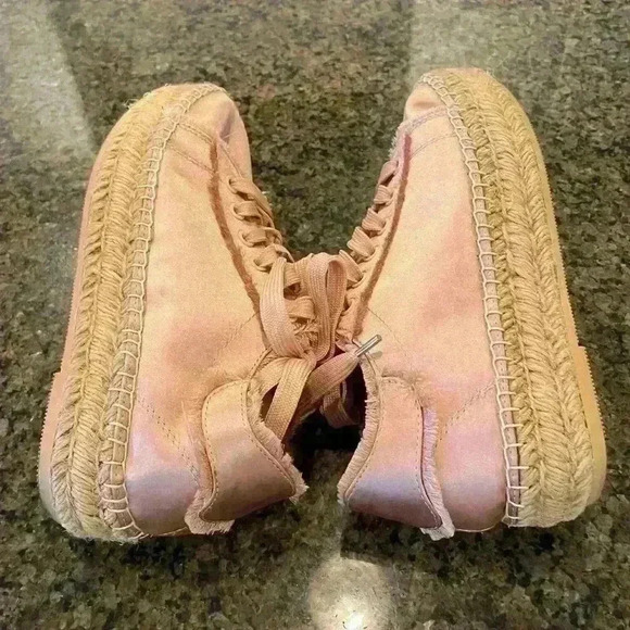 Steve Madden Pink Espadrille Sneakers - Picture 9 of 10